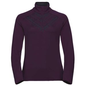 Odlo Carve Warm Kinship Fleece Lila XS Mujer