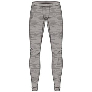 Odlo Natural 100% Merino Warm Leggings Gris XL Hombre