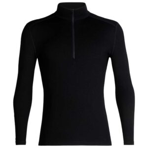 Icebreaker 260 Tech Merino Base Layer Negro 2XL Hombre