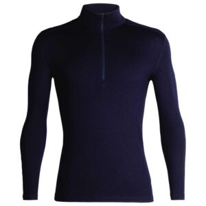 Icebreaker 260 Tech Merino Base Layer Azul M Hombre