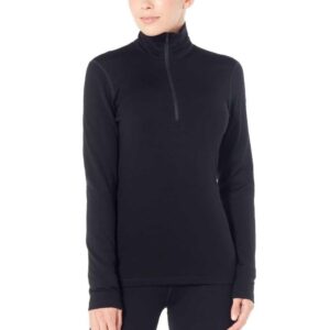 Icebreaker 260 Tech Merino Base Layer Negro M Mujer