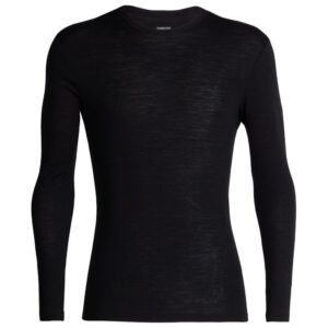 Icebreaker 175 Everyday Crew Merino Base Layer Negro 2XL Hombre