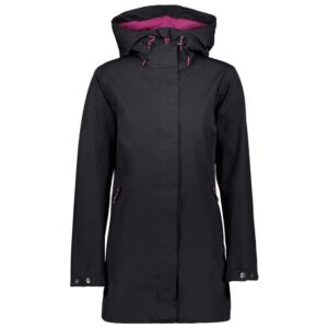 Cmp Fix Hood Long 38z5386 Jacket Gris M Mujer