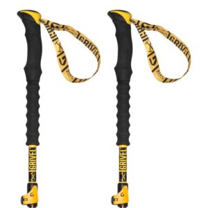 Grivel Trail Vario Poles Amarillo,Negro 112-130 cm