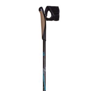 Ternua Walking Pole 1 Unit Negro 60-130 cm