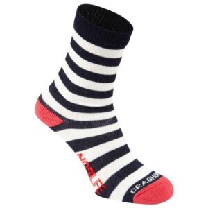 Craghoppers Nosilife Travel Socks 2 Pairs Blanco,Negro EU 29-35 Niño