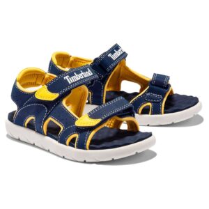 Timberland Perkins Row 2 Strap Junior Sandals Amarillo,Azul EU 39