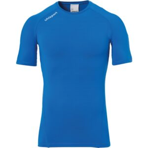 Uhlsport Distinction Pro Short Sleeve Base Layer Azul M Hombre