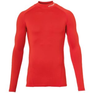 Uhlsport Distinction Pro Long Sleeve Base Layer Rojo L Hombre