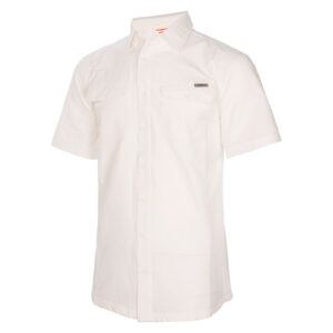 Trangoworld Shawar Short Sleeve Shirt Blanco M Hombre