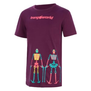 Trangoworld Teleno Short Sleeve T-shirt Lila 10 Years