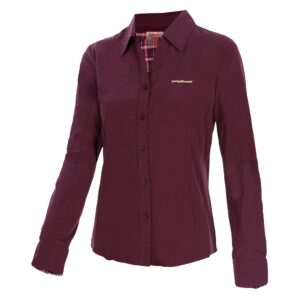 Trangoworld Lusera Long Sleeve Shirt Lila XS Mujer
