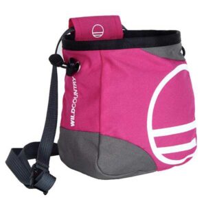 Wildcountry Dipper Chalk Bag Gris,Rosa