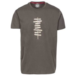Trespass Mapping Short Sleeve T-shirt Verde 2XS Hombre