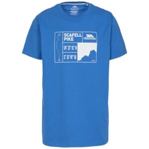 Trespass Scafel Short Sleeve T-shirt Azul S Hombre