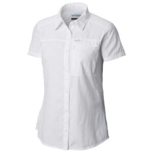 Columbia Silver Ridge 2.0 Short Sleeve Shirt Blanco M Mujer