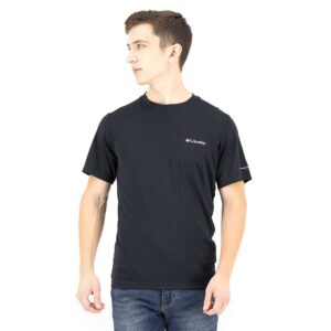 Columbia Zero Rules Short Sleeve T-shirt Negro S Hombre