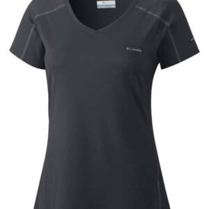Columbia Zero Rules Short Sleeve T-shirt Negro S Mujer