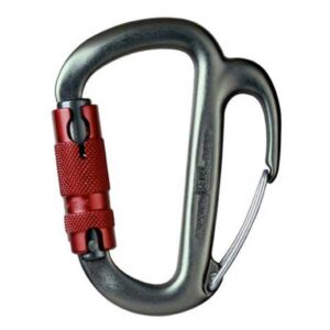 Petzl Freino Twist Lock Snap Hook Rojo,Negro