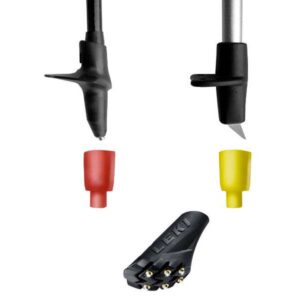 Leki Rubber Tip Cp Silent Spike Pad Negro