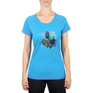Trangoworld Cresha Short Sleeve T-shirt Azul XS Mujer