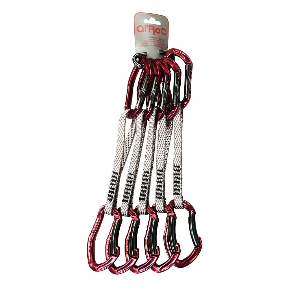 Qi´roc Urano Straight/curve+express Dyneema 12x170 Mm+mini Snap Hook 5 Units Negro