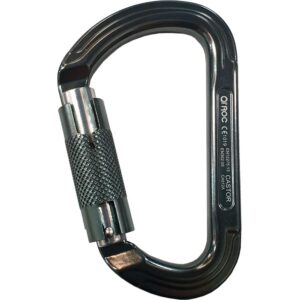 Qi´roc Castor Hms Automatic Snap Hook Negro,Plateado
