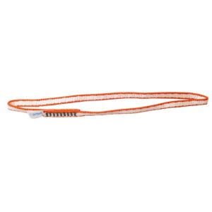 Qi´roc Ring Dyneema 10 Mm Sling Blanco,Naranja 60 cm