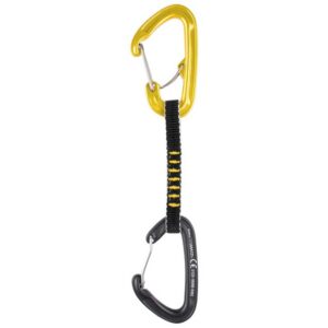 Grivel Alpine Plume Captive Quickdraw Amarillo,Negro 10 cm