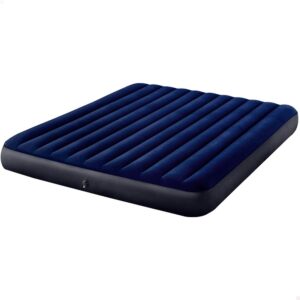 Intex Dura-beam Standard Classic Downy Inflatable Mattress Azul 183x203x25 cm