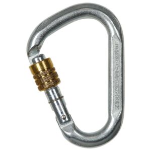 Climbing Technology Snappy Steel Sg Snap Hook Dorado,Plateado