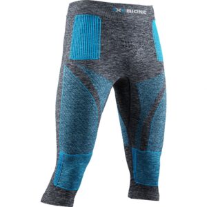 X-bionic Energy Accumulator 4.0 3/4 Leggings Azul,Gris M Hombre
