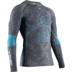 X-bionic Energy Accumulator 4.0 Long Sleeve Base Layer Gris L Hombre