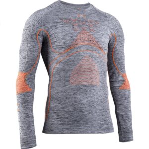 X-bionic Energy Accumulator 4.0 Long Sleeve Base Layer Gris M Hombre