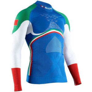 X-bionic Energy Accumulator 4.0 Patriot Long Sleeve Base Layer Azul S Hombre