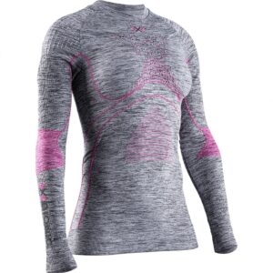 X-bionic Energy Accumulator 4.0 Long Sleeve Base Layer Gris L Mujer