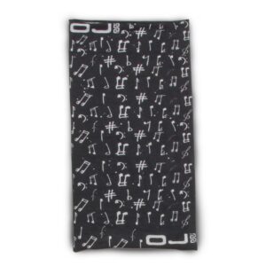 Oj Multiplo Music Neck Warmer Negro,Gris  Mujer