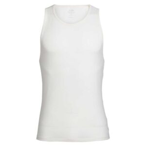 Icebreaker Anatomica Merino Sleeveless Base Layer Blanco L Hombre