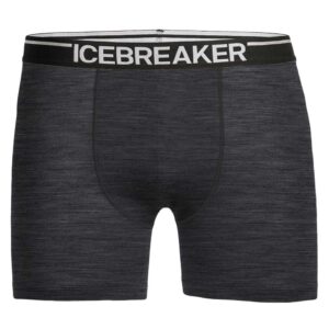 Icebreaker Anatomica Merino Boxer Gris M Hombre