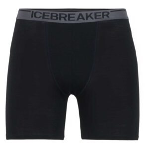 Icebreaker Anatomica Merino Boxer Negro M Hombre