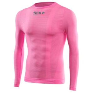 Sixs Round Neck Base Layer Rosa 2XL Hombre