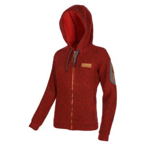 Trangoworld Gower Hooded Fleece Rojo XS Mujer