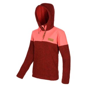 Trangoworld Keira Hoodie Rojo XS Mujer