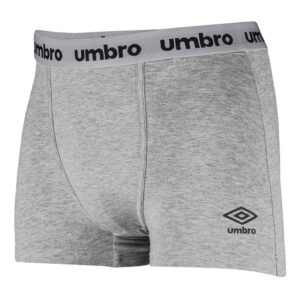 Umbro Logo Trunk 2 Units Gris XL Hombre