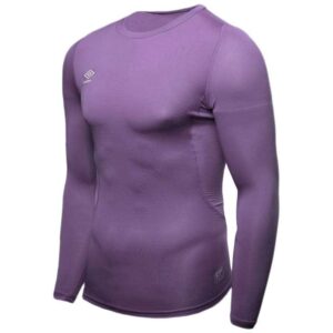 Umbro Core Crew Base Layer Lila L Hombre