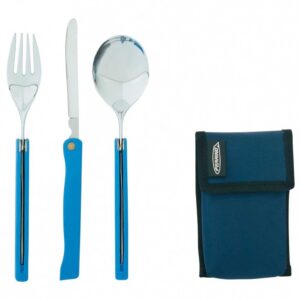Ferrino Cutlery Foldable Travel Azul