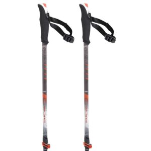 Tsl Outdoor Connect Carbon 3 Light Wt Swing Poles Gris 72.5-140 cm
