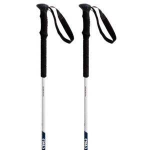 Tsl Outdoor Hiking Aluminium 2 Soft Twist Poles Blanco 78-135 cm
