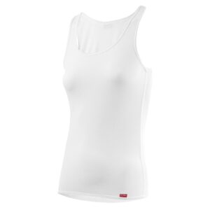 Loeffler Transtex Light Sleeveless T-shirt Blanco 2XS Mujer
