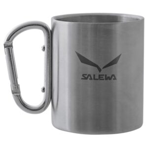 Salewa Stainless Steel Mug Plateado